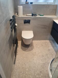 washroom with paper towel